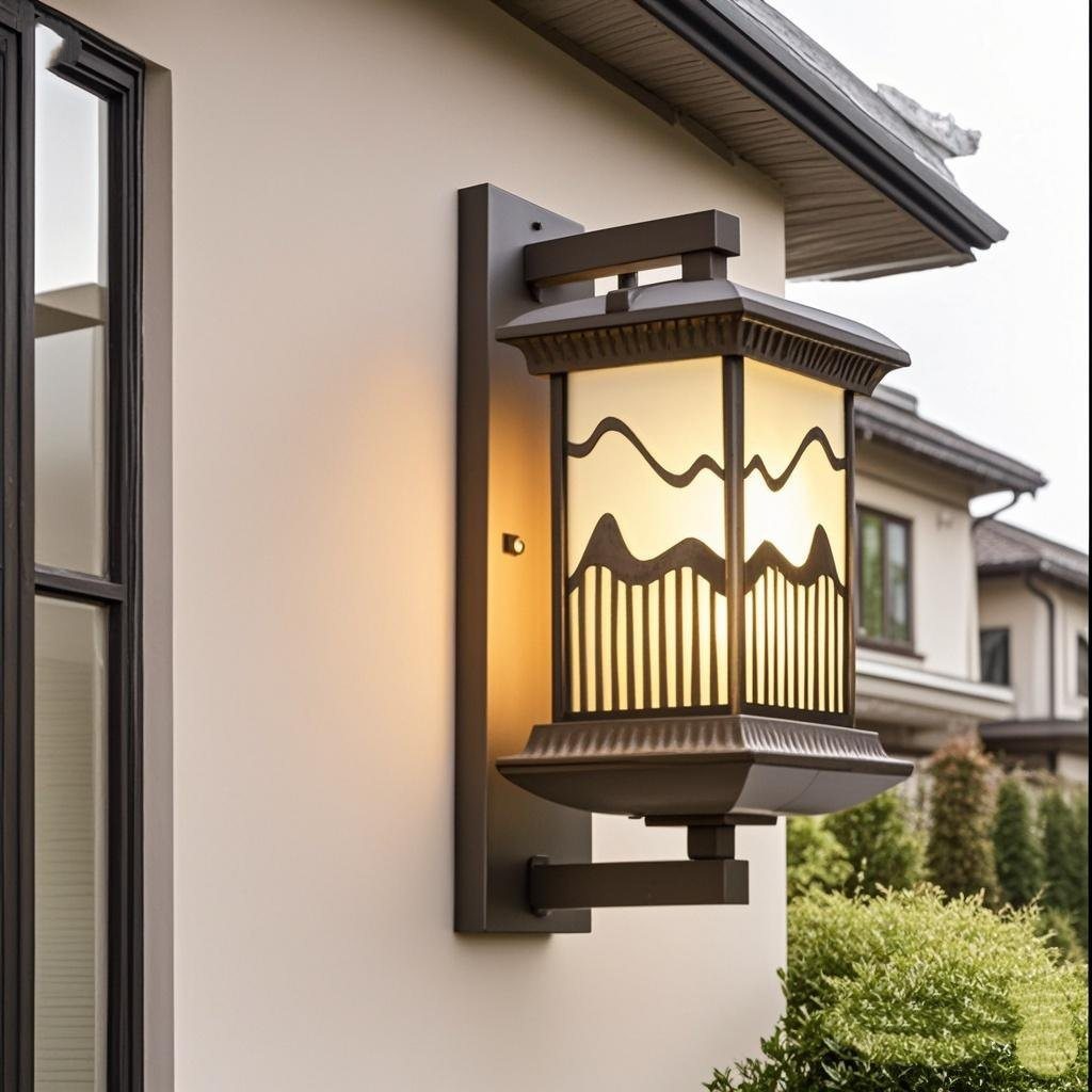 户外防水接电现代壁灯别墅花园庭院围墙灯阳台室外墙走廊过道灯