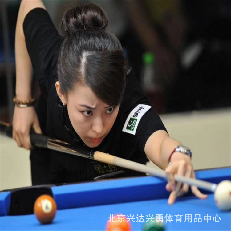 钢库台球桌标准型美式成人球房球厅大理石青石板中式黑八台球案子
