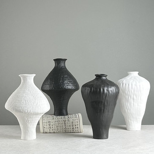 宋代美学花瓶摆件复古陶瓷新中式客厅插花餐桌宋式水养轻奢高级感