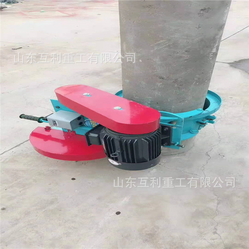 水泥管桩头切割机 滑轮卡箍抱箍切桩机 截桩机破桩锯桩机 割桩机