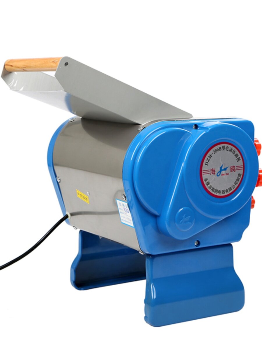 华鸥160型电动压面机 台式家用制面机180型/200型做面条机 打面条