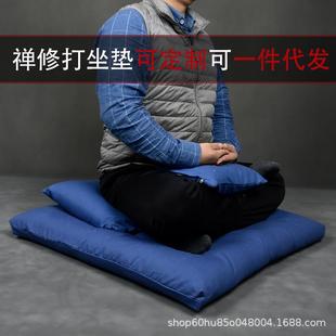 木棉打坐垫禅垫便捷蒲团家用七支坐法上垫冥想下垫禅修垫静坐垫