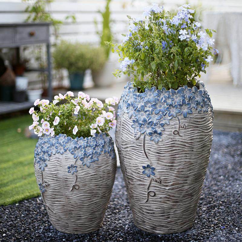 新疆包邮花盆户外破复古创意个性装饰庭院摆件露台陶陶罐肉阳台多,家居饰品,户外/庭院摆件,淘宝优惠券,粉丝福利购,淘宝优惠卷