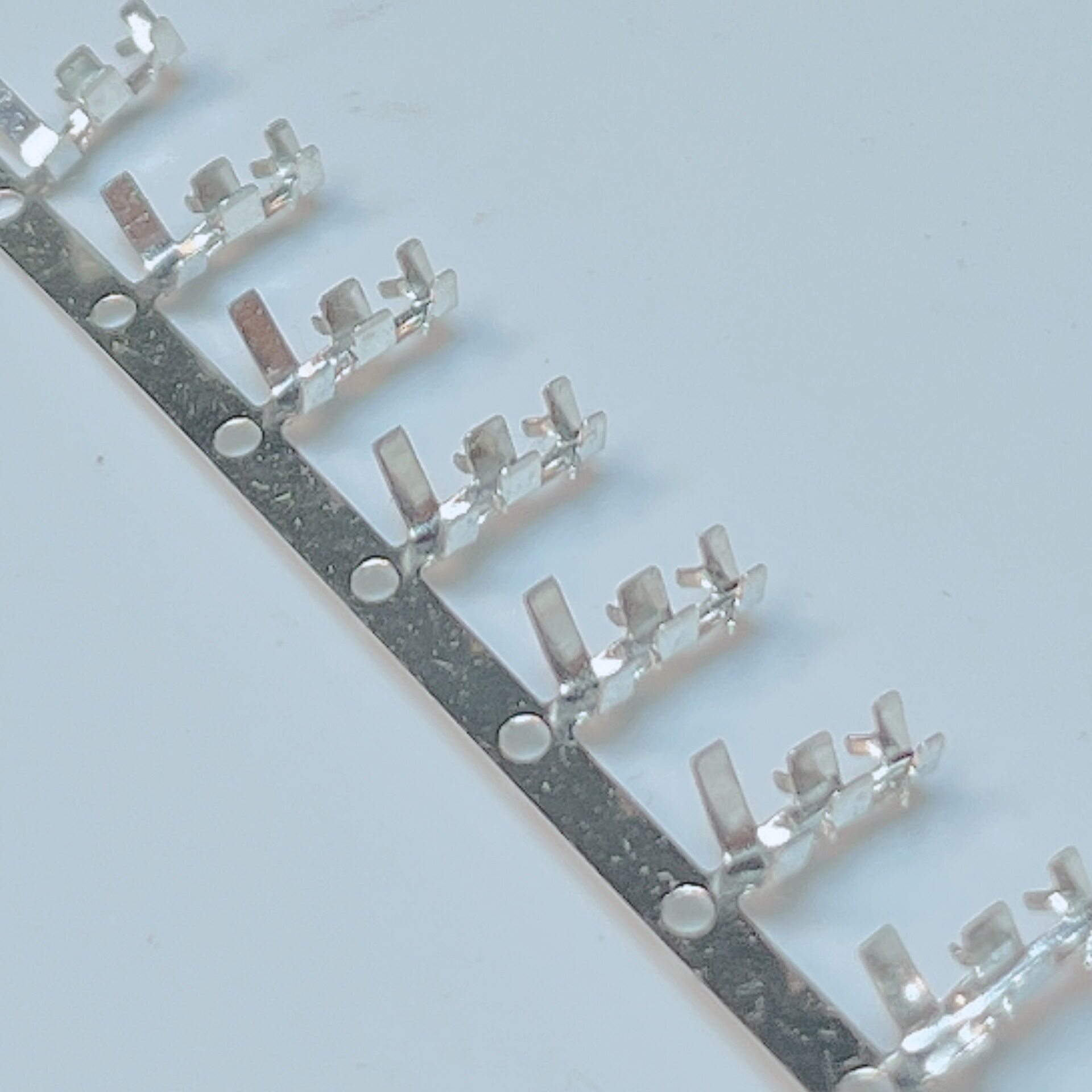 PCB机板端子磷铜镀锡 WE180双钩 1.8基板接线端子