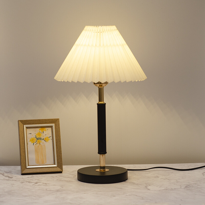 简约现代美式轻奢酒店台灯北欧民宿书房客厅阅读床头柜别墅装饰灯