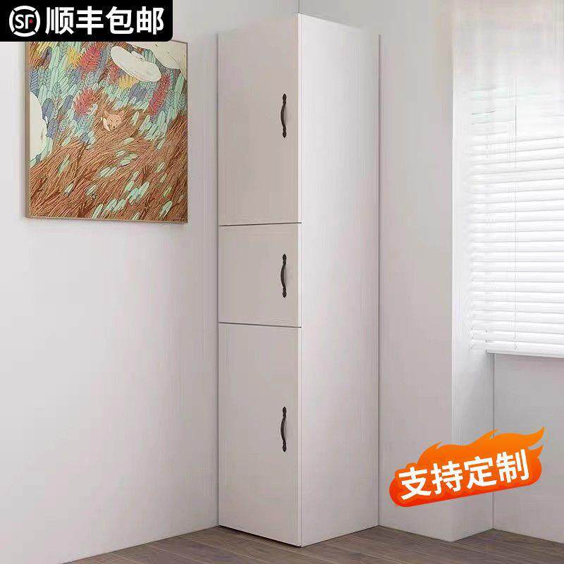 角落带门卧室拐角白色柜储物柜角柜墙角柜转角柜收纳柜置物架客厅