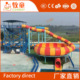 水上乐园螺旋太空盆滑梯 巨兽碗旋涡水上滑梯 大型玻璃钢水滑道