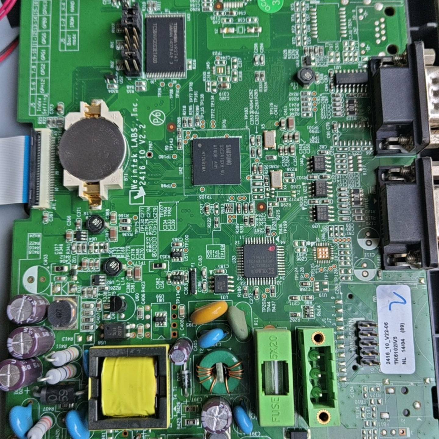 可维修威纶触摸屏主板TK6100i功能完好150包邮10寸液晶屏1议价