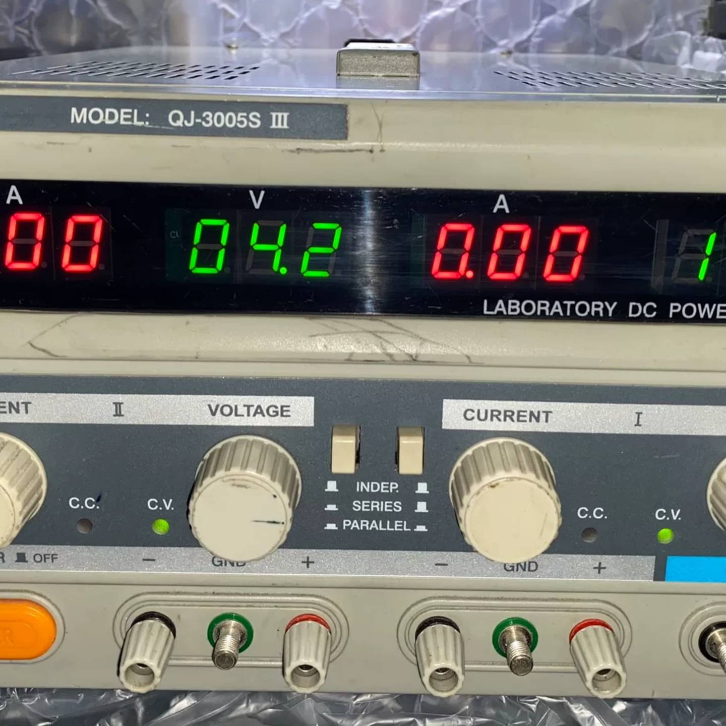 可维修QJ-3005S II 宁波青源3路直流稳压电源 30V6A议价