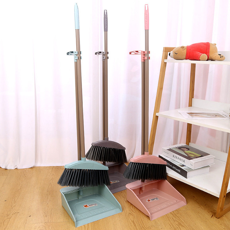 工厂扫把套装 簸箕家用组合装扫帚 塑料软毛清洁笤帚扫把