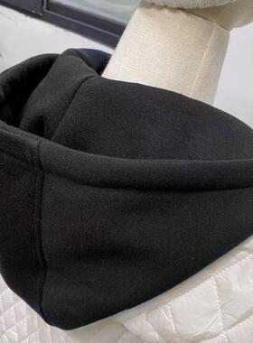 可拆卸帽子单买羽绒服大衣假领子连帽卫衣帽男女单独棉衣百搭棉袄