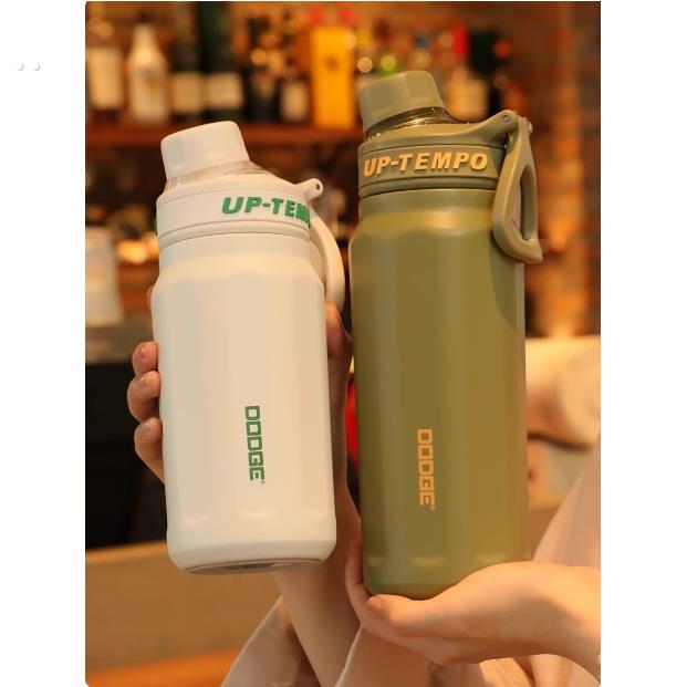 316不锈钢女用保温杯2025新型学生上学男士吸管杯便携式高值杯