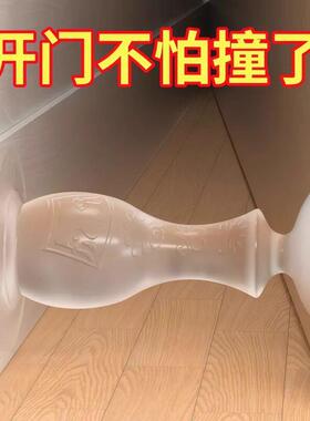 新款硅胶门吸免打孔防撞卫生间卧室静音橡胶固定家用门后门碰门挡