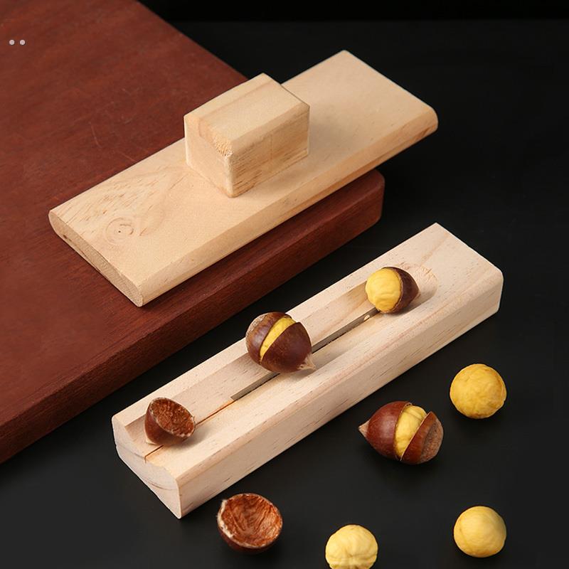 开栗子神器家用扒锥栗快速剥壳机切板栗开口刀拨粟子夹子去皮工具