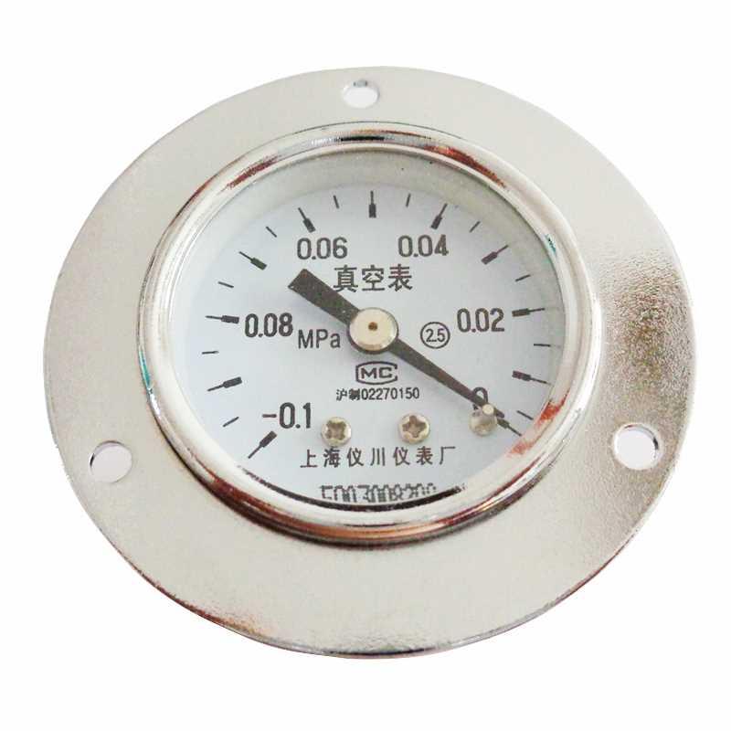 .上轴仪表测量真空海表压力表负压表气压表向式带边背接Y40ZT
