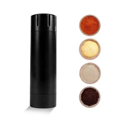 Salt and Pepper Grinder Adjustable Coarse and Fine Black