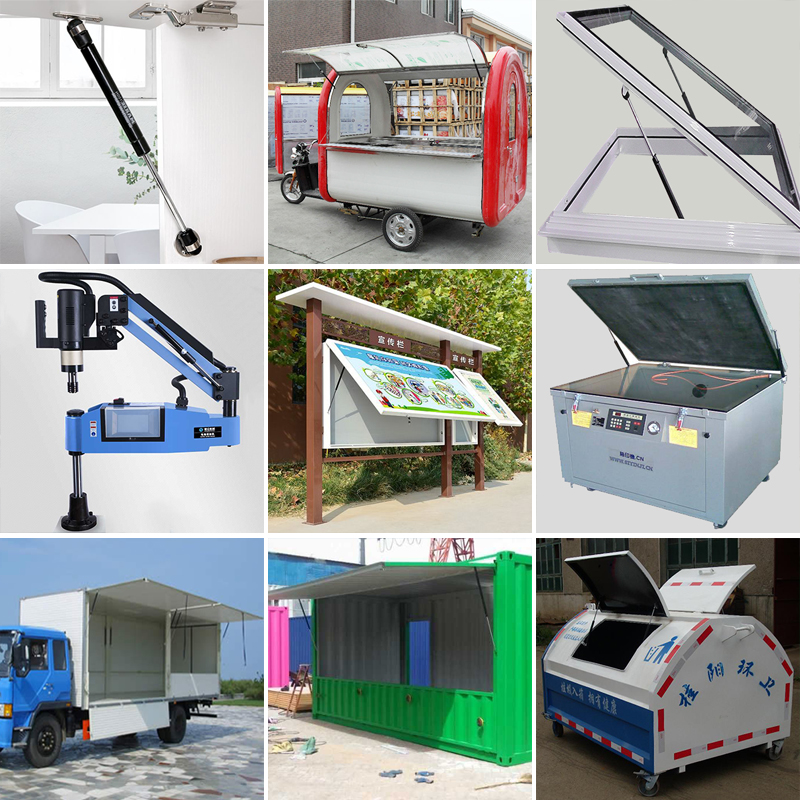 工业气弹簧液压杆上翻门液压支伸缩杆宣传栏液压杆伸缩杆牀箱气动