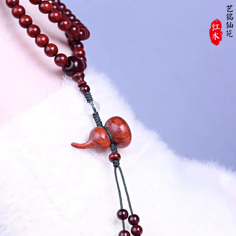 非洲小叶紫檀福禄手串佛珠108颗文玩手把件念珠项链男女士手链