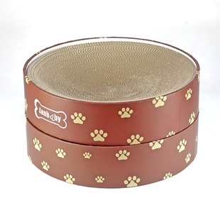 猫抓板瓦楞纸猫窝纸箱猫咪磨爪器耐磨宠物用品猫碗型猫爪板猫抓盆