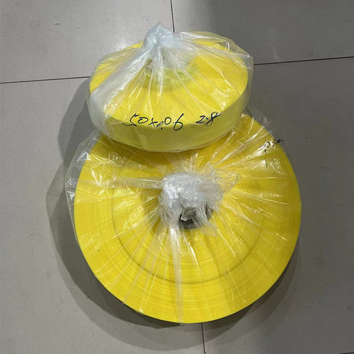 PE黄色卷筒膜蓝色细长条包装袋直筒筒料导轨包装袋塑料卷材膜加厚