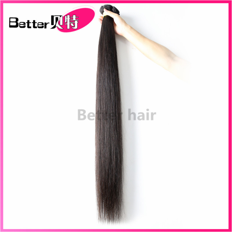 8A Virgin Peruvian Straight Hair Longest Length 28 30 32