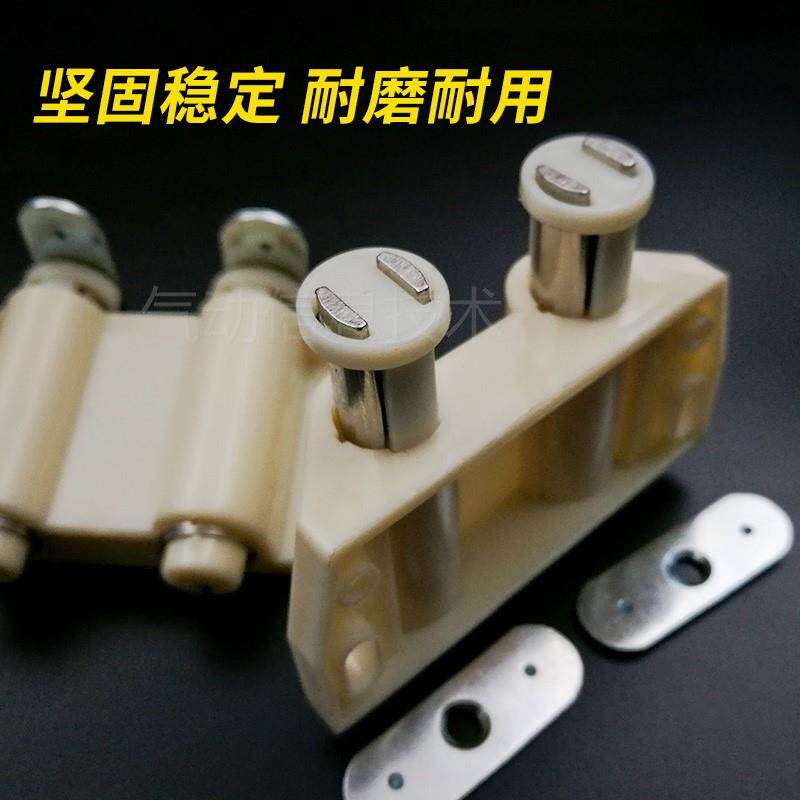 。双门弹门器柜门反弹起器柜子开关扣磁性强力按压磁碰门吸反弹