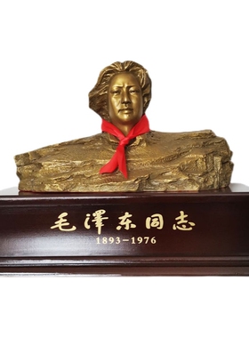 好货新款像橘子洲头铜像纯铜客厅玄关摆件 湖南长沙旅游纪念