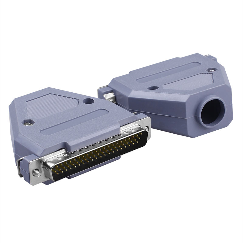 全铜镀金 DB62 三排62针插头 DB62公头 母头 焊线式 HDB62连接器