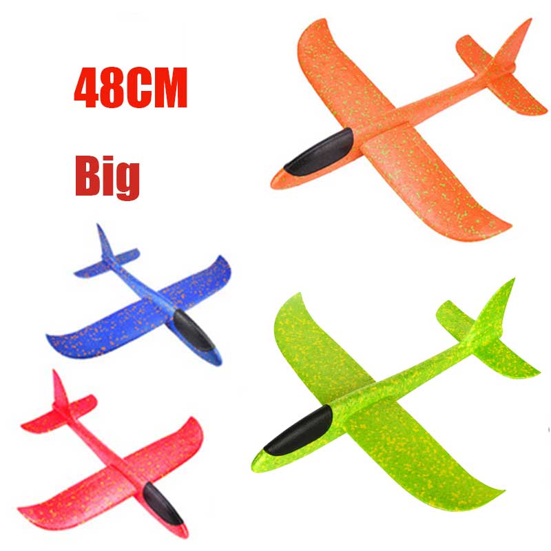 48cm Big Hand Launch Throwing Foam Palne EPP Airplane Model