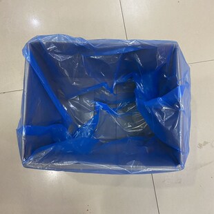 蓝色塑料包装袋子80*80高压平口袋加厚塑料袋五金箱底袋防尘