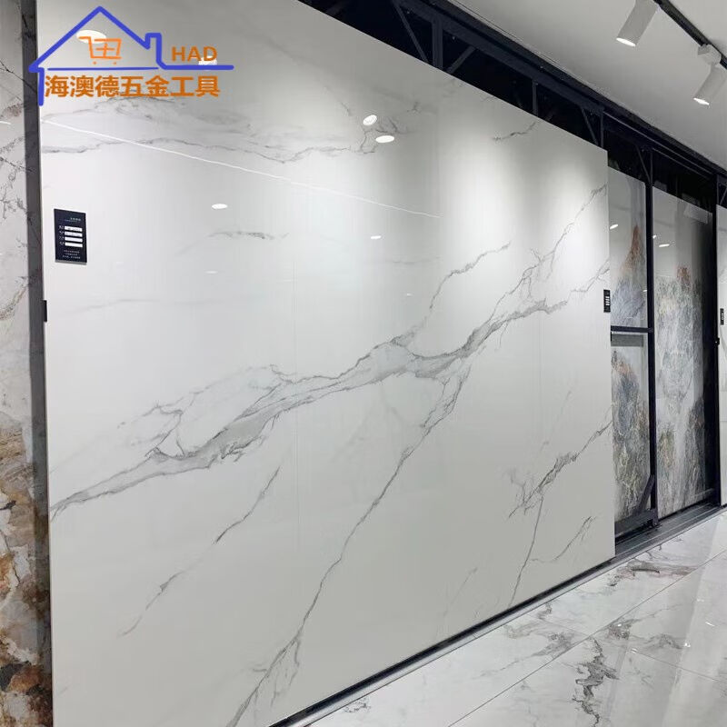 800x2600岩板电视背景墙瓷砖客厅陶瓷大板连纹大理石新中式轻奢款