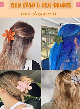 YosaiHom Hair Claw Clips 8PCS Flower Hair Clips Cute Hair Cl