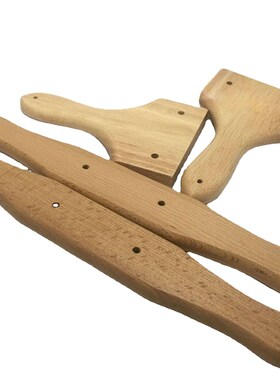 极速Both hands wooden handle raiser hardware handle wooden h
