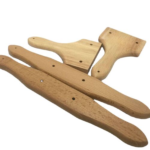极速Both hands wooden handle raiser hardware handle wooden h