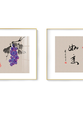 好货办公室禅意装饰画餐厅客厅玄关过道壁画饭店中式会所茶楼茶室