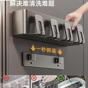2023新款漱口杯挂墙牙桶家用挂墙枪灰牙刷架子置物架可拆洗化妆室