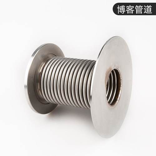 真空波纹管法兰膨胀节304不锈钢柔性软连接伸缩弹性金属软管