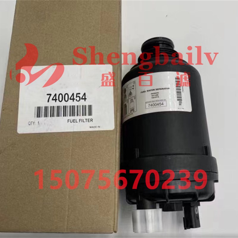 7400454 SN40898 柴油滤清器 装载机滤芯7023589