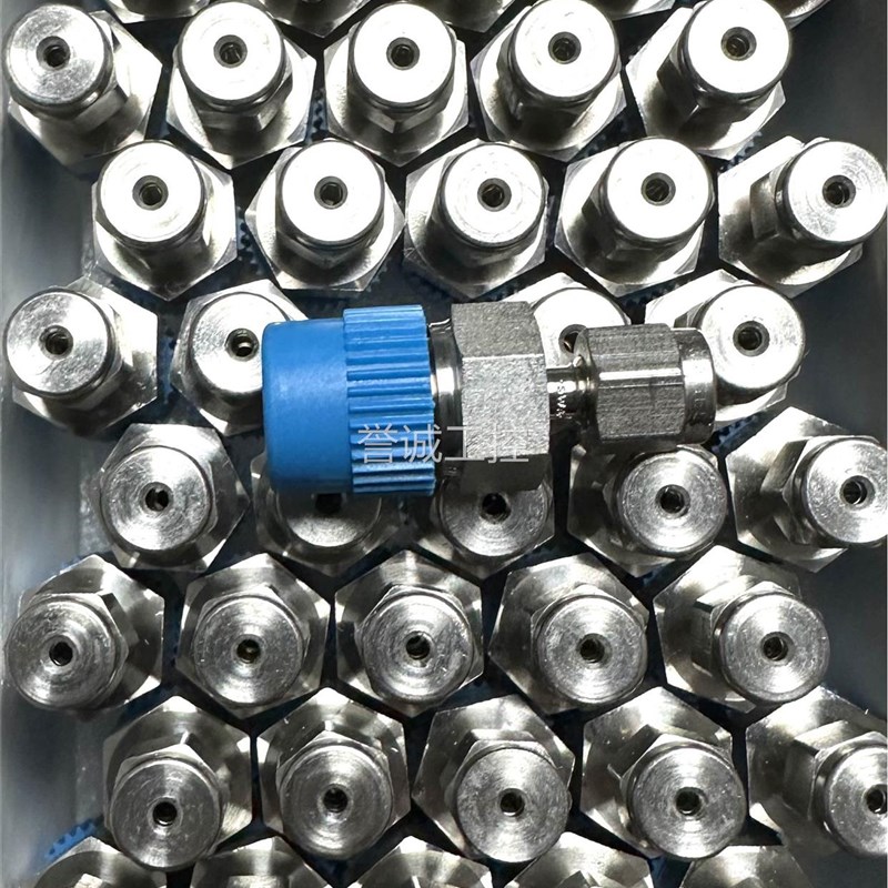 Swagelok世伟洛克SS-100-1-2,1/16卡套-1/8NPT外螺纹接头