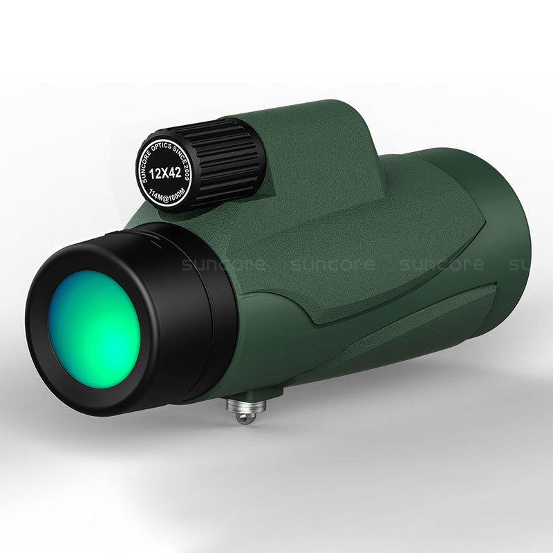 SUNCORE舜光 大棱镜12X42/12x50 单筒望远镜 高倍高清微光夜视