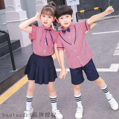 好货Primary school uniform summer suit kindergarten uniform