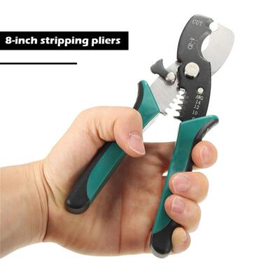 好货Cable cutter 8 inch TUOSEN Wire Stripper Multi-function