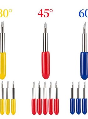 Cutting Plotters Blades15 Pcs 30/45/60 Degrees Replacement B