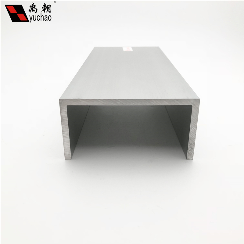 框包边铝合金u型槽条10s0x槽0材5卡槽u形铝5铝合金型xu槽铝2