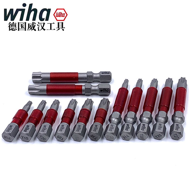 德国进口wiha威汉电动TY型梅花批螺丝刀批嘴进口批咀T10 15 20 25图片