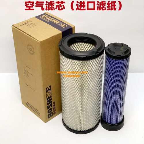 柳工挖掘机906C/D/E/F洋马发动机空气滤芯柴滤机滤油水滤保养配件
