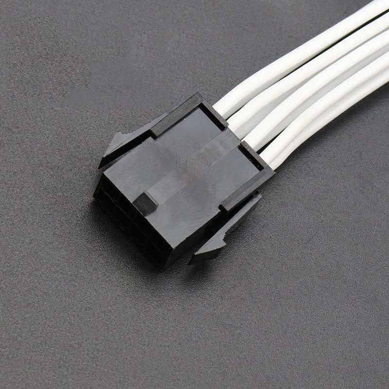 电脑电源 显卡6+2与CPU8P 40系列卡三8 P转12+4 P软硅胶线延长线