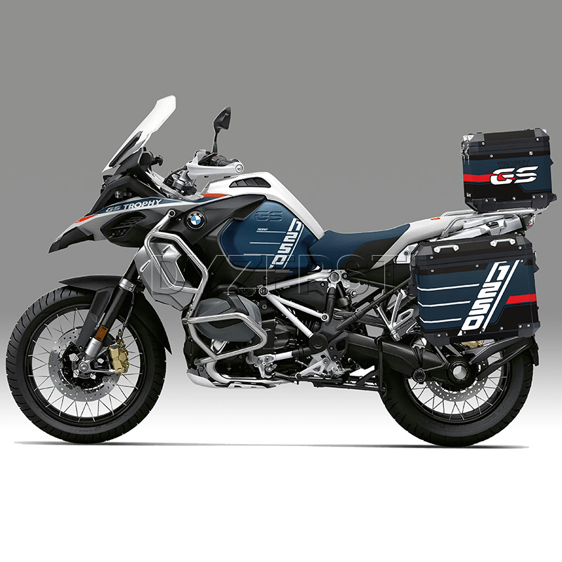 GS TROPHY款新2023款版画r1250/1200GS三箱贴纸改装防水反光