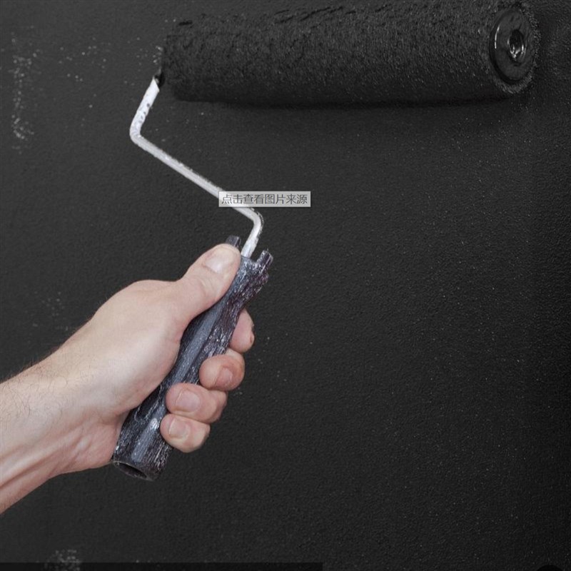 娱乐场所黑色墙顶办公室仓库涂料乳胶漆墙面漆防水性高抗甲醛