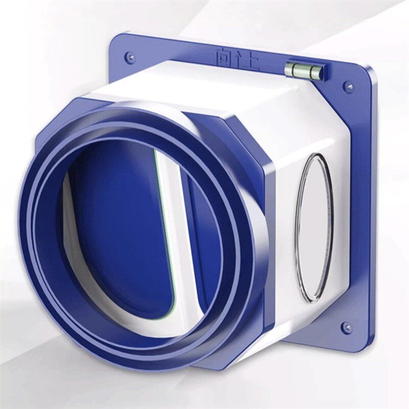 止回阀烟管抽油烟机排止厨房逆阀通用型烟道单向止逆阀